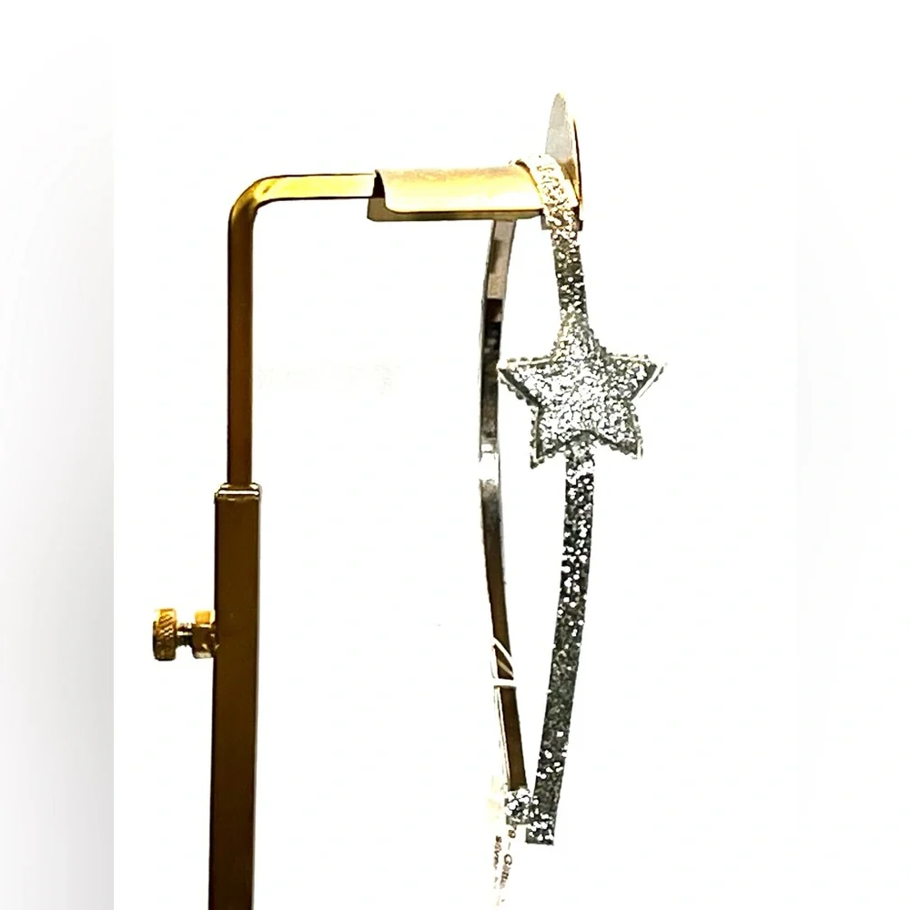 Sparkling Silver Star Hairband